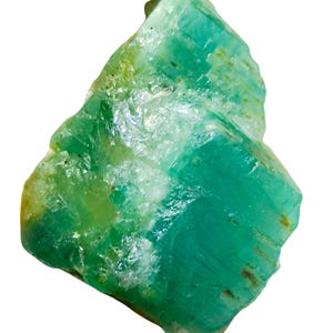 249 Carat Zambian Emerald Rough Stone: Uncut Gemstone Raw