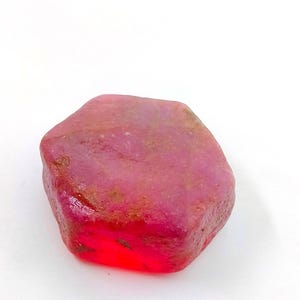 193 Cts Natural Red Ruby Rough Loose Gemstone Ruby Red Raw Rough Gemstone Z11
