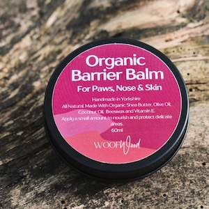 Organic Barrier Balm | Paw, Nose and Skin Balm for Dogs