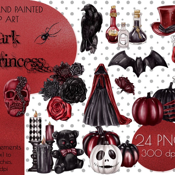 Halloween clipart Witchy clipart digital downloads