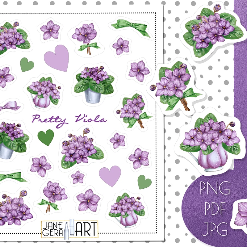 Violet Ex Sticker Violet - Etsy