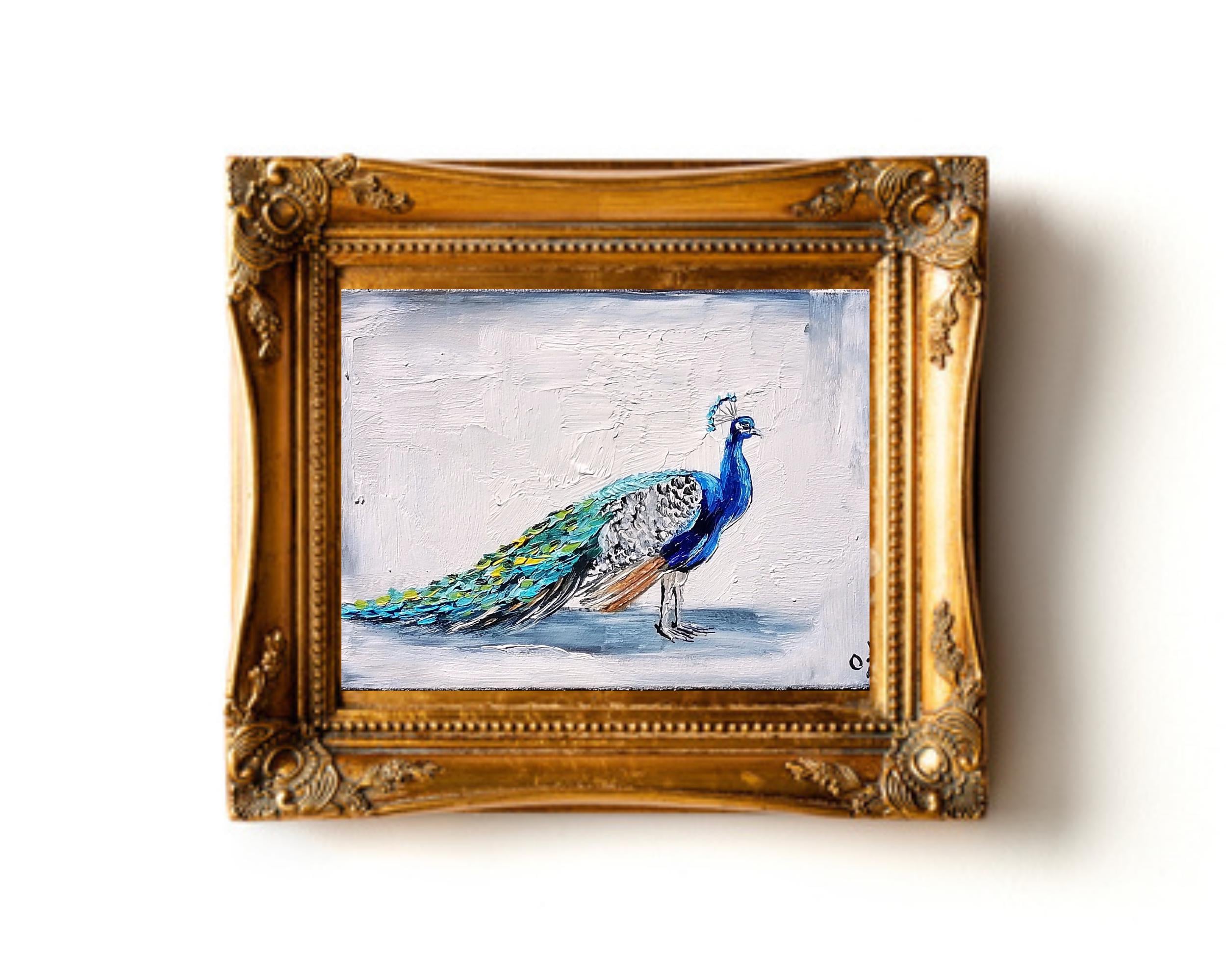 Original Peacock Art - Etsy