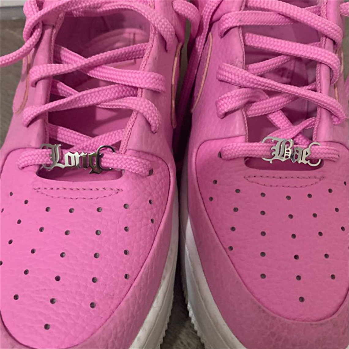 Personalized Shoe Tag Trainer Tags Name Shoebuckle Name Etsy