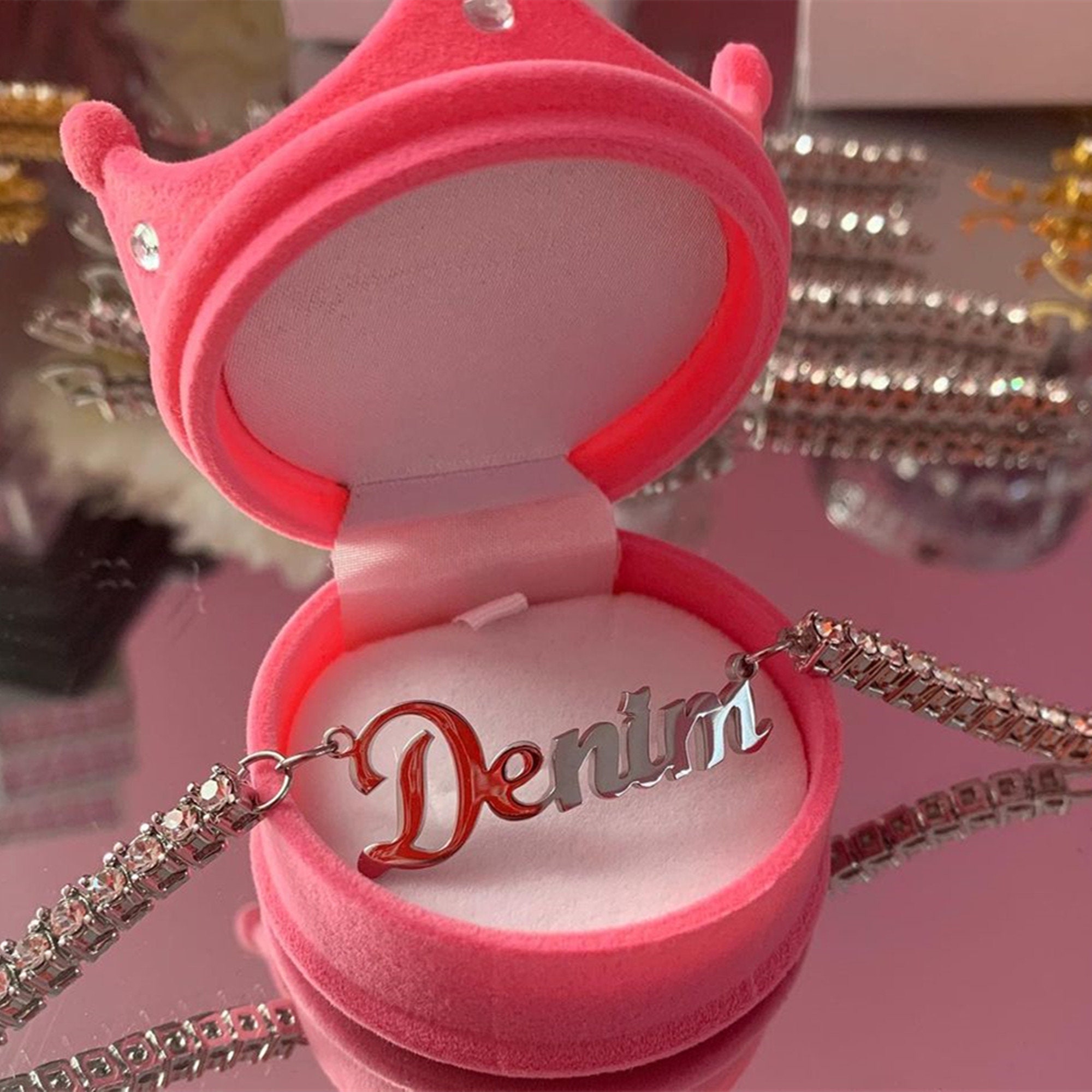 Personalized Children's Name Bracelet Initial Bracelet Etsy