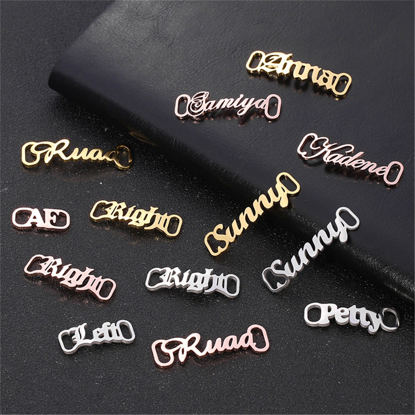 Personalized Shoe Tag Trainer Tags Name Shoebuckle Name Etsy