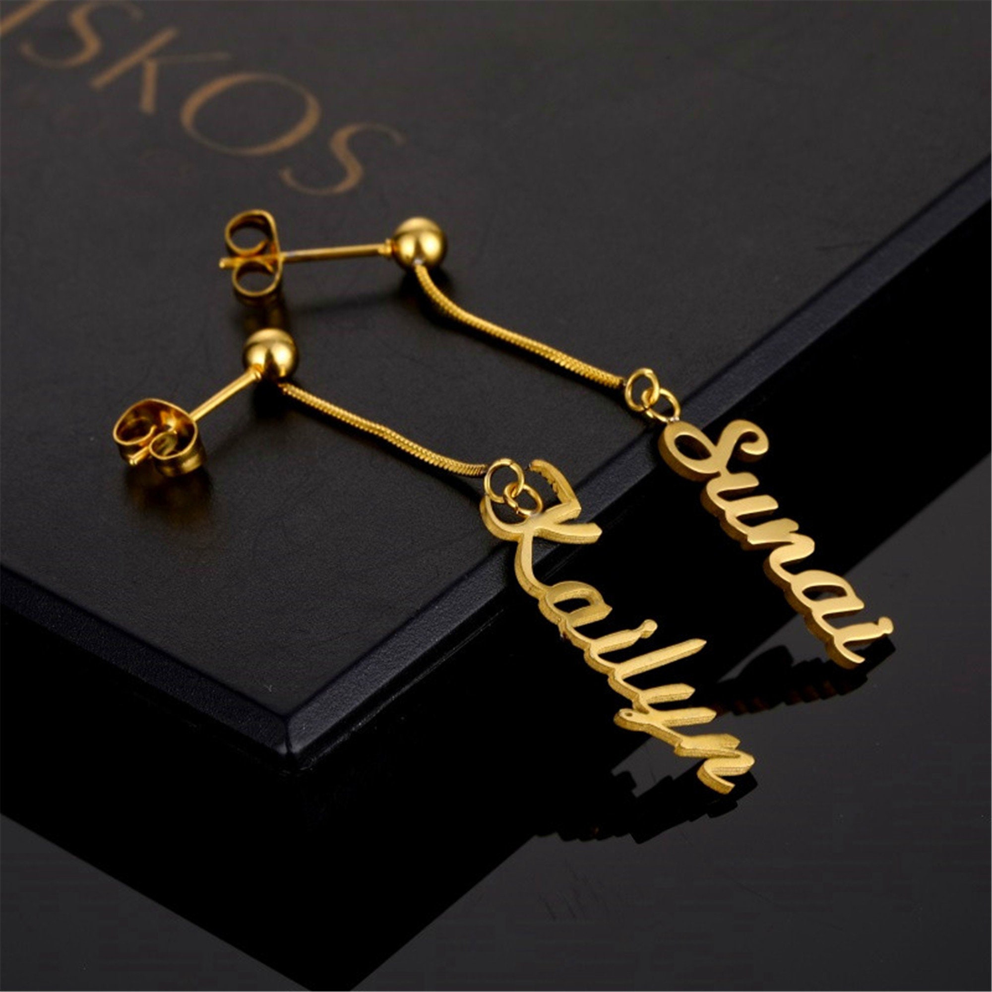 earring with name on it