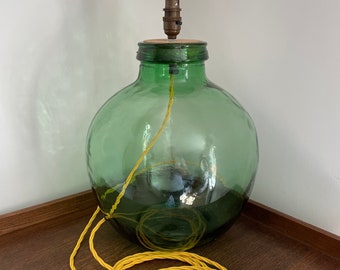 Viresa Glass Bottle Lamp