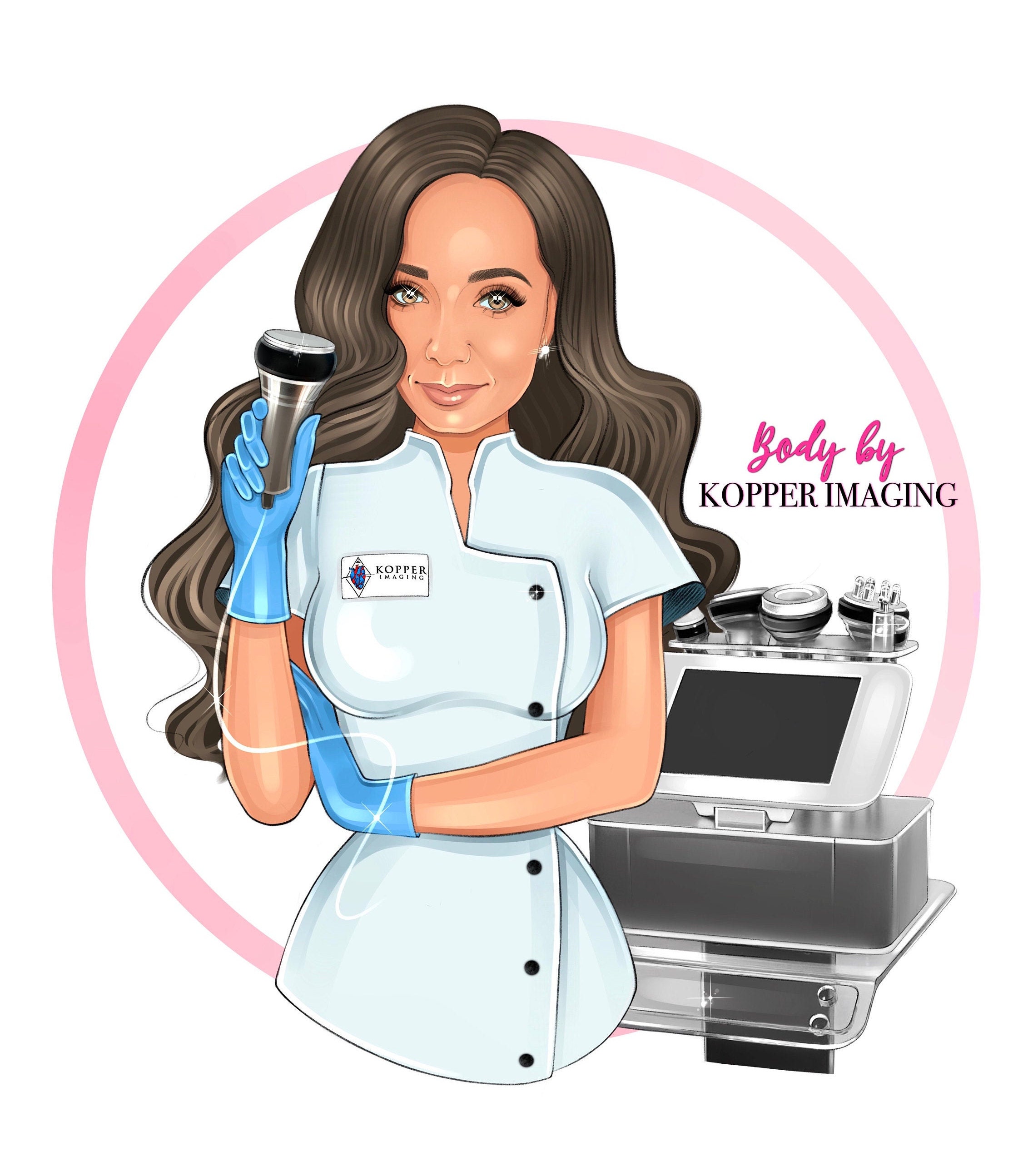 Esthetician logo Skincare business logo Body sculpting and Etsy