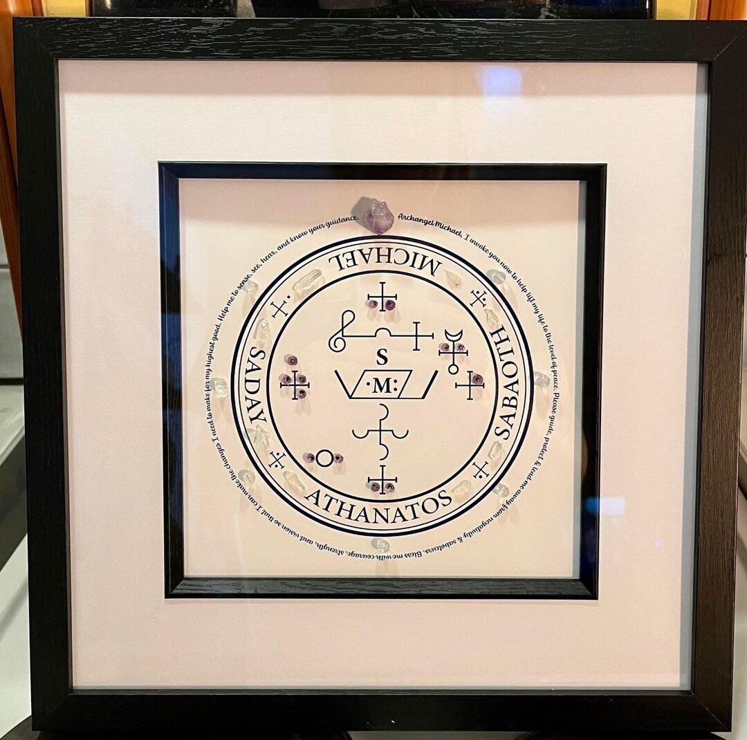 Archangel Michael Sigil Grid - Etsy