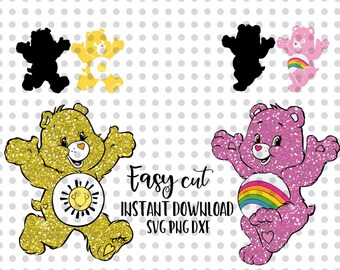 Care Bears Svg 9 Svg Dxf Cricut Silhouette Cut File Etsy