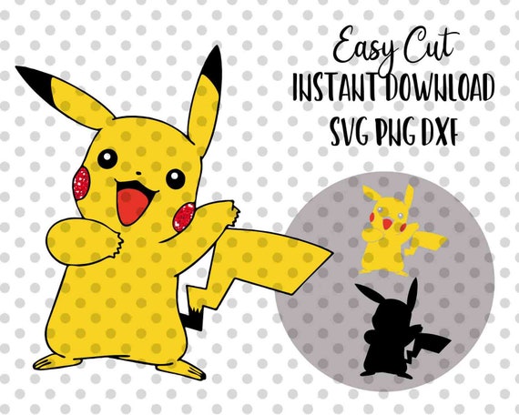 Download Pikachu svg Easy Cut Layered By Color Cutting File Cricut ...