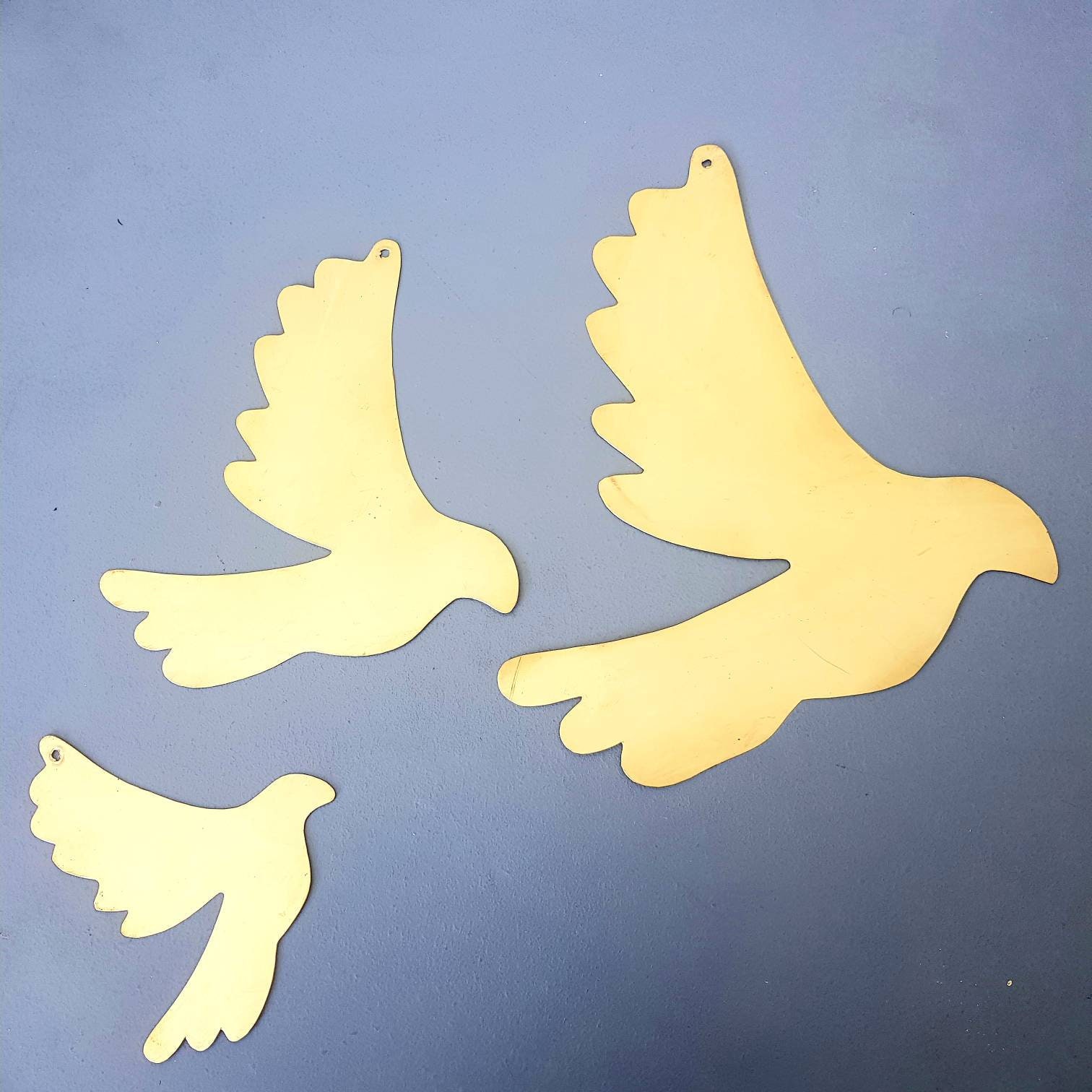 Formes en Laiton Doré