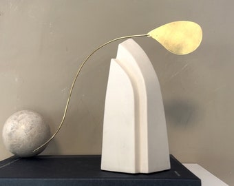 Kinetic Balance Sculpture | Standing Mobile | Art for Home | Home Decor