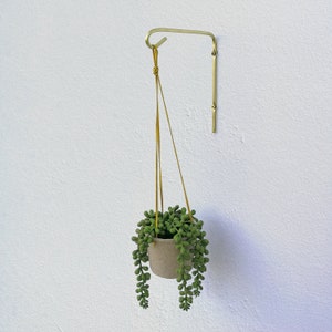 plant hanger from brass