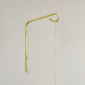 brass wall hook