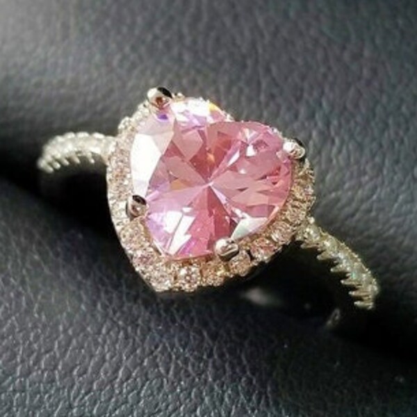 Pink Tourmaline Ring - Etsy