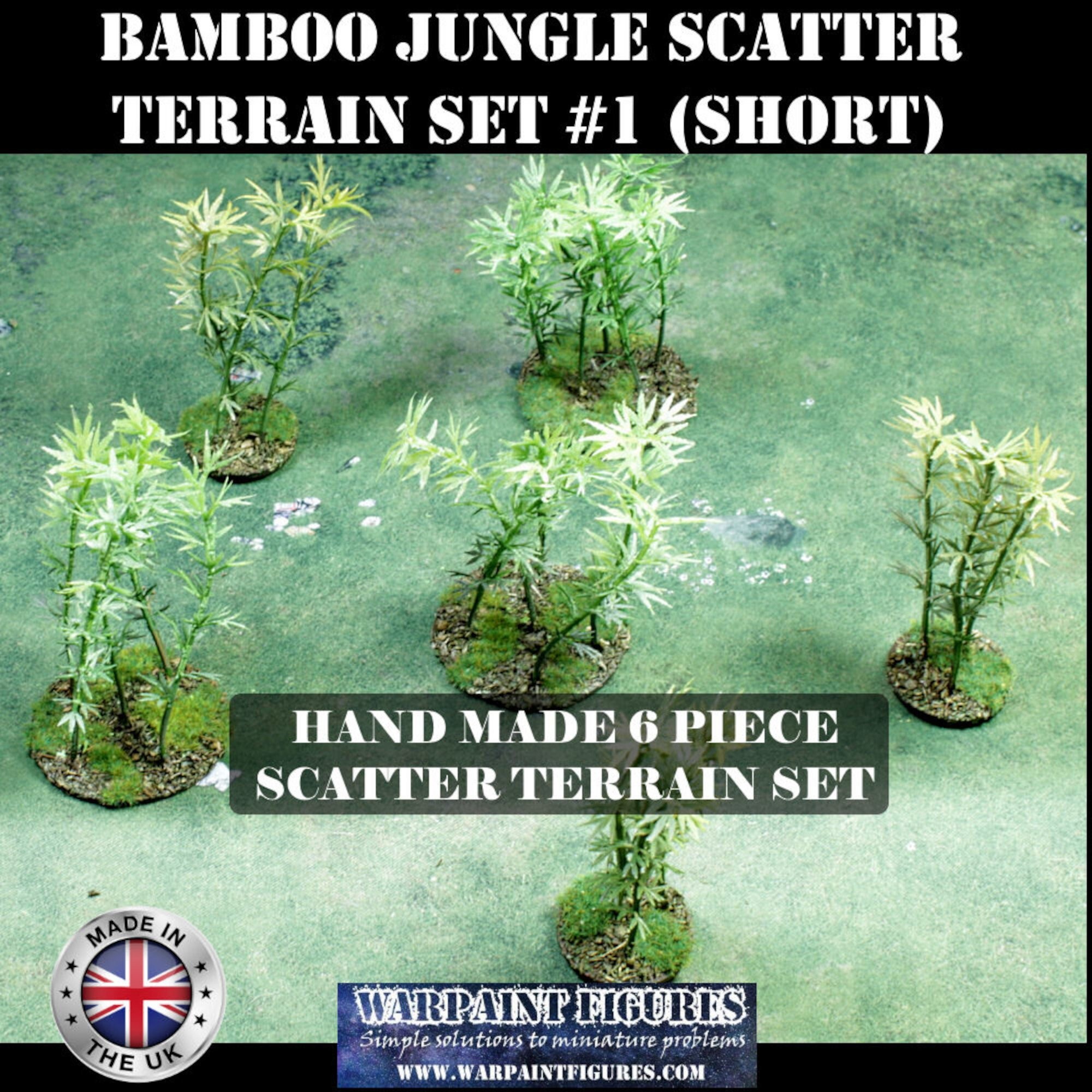 Boltaction Jungle Miniature Basing And Terrain Ideal For Warhammer 32 & 28mm 
