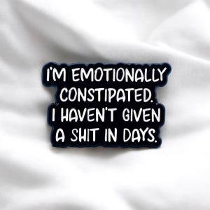 I&#39;m Not Judging I&#39;m Assessing Enamel Pin - Sarcastic Quote Pin - Funny Humor Badge - Cute Lapel Pin - Relatable Statement Pin