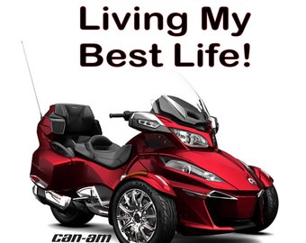 Can Am Spyder T-Shirts Motorcycle - Mens and Womens (Unisex Sizes)  Best Life