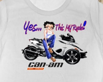 T-shirts moto Can Am Spyder