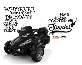 Camisetas Can Am Spyder Moto Canam Diamonds