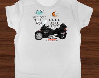 Can Am Spyder Tshirt Motorcycle Spyder