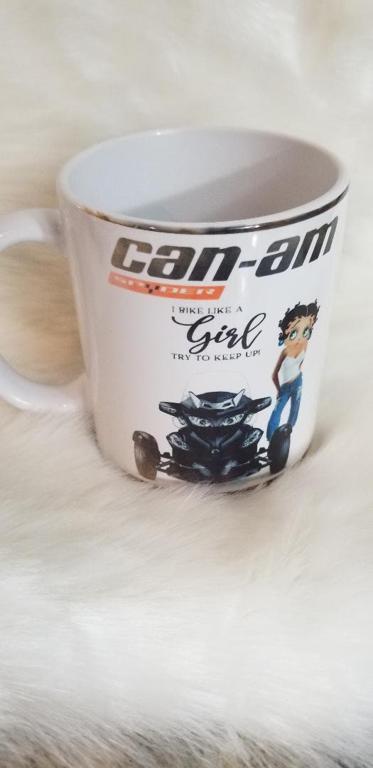 Can Am Spyder Tumblers Cups Travel Mugs Insulated Cold & Hot bike Like A  Girl 