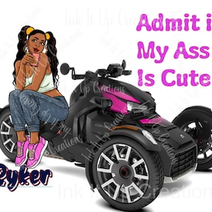 Can Am Ryker Tshirt Motorcycle Hot Pink Ryker