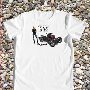 Can Am Ryker Tshirt Motorcycle Hot Pink Ryker