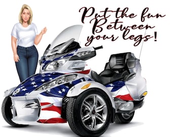 Camiseta de motocicleta Can-Am Spyder