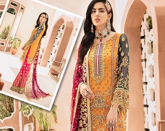 gharara for mehndi