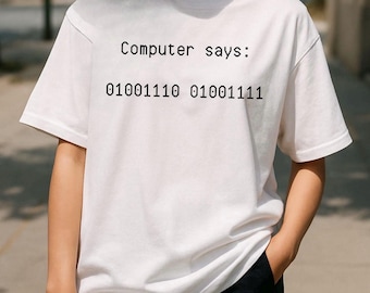 Funny Binary Code T-Shirt: Geeky Coder Gift