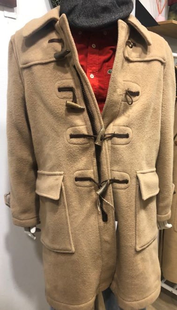 Pea coat color camel