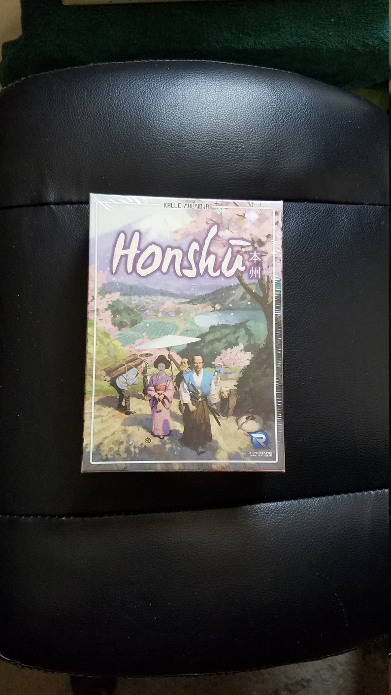 Players Are Lords /& Ladies of Noble Houses Seeking New Lands Fame and Fortune~NEW~Sealed HONSHU~A Mapbuilding Game Set In Feudal Japan