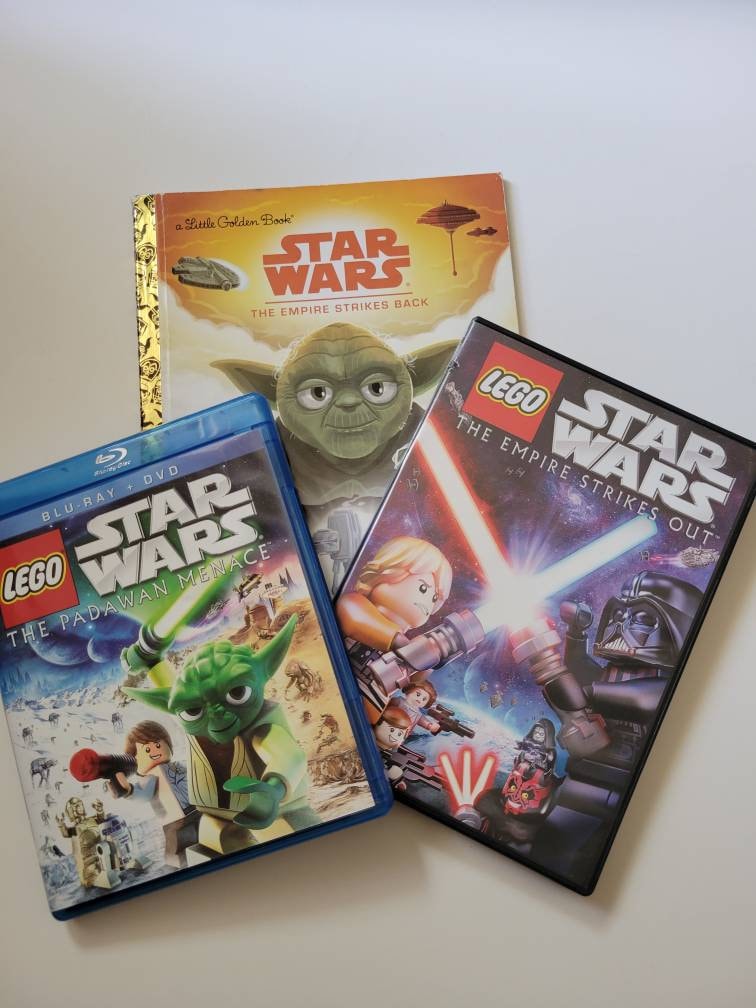 STAR Warslego the Padawan Menace Blu ray Lego the Empire Strikes