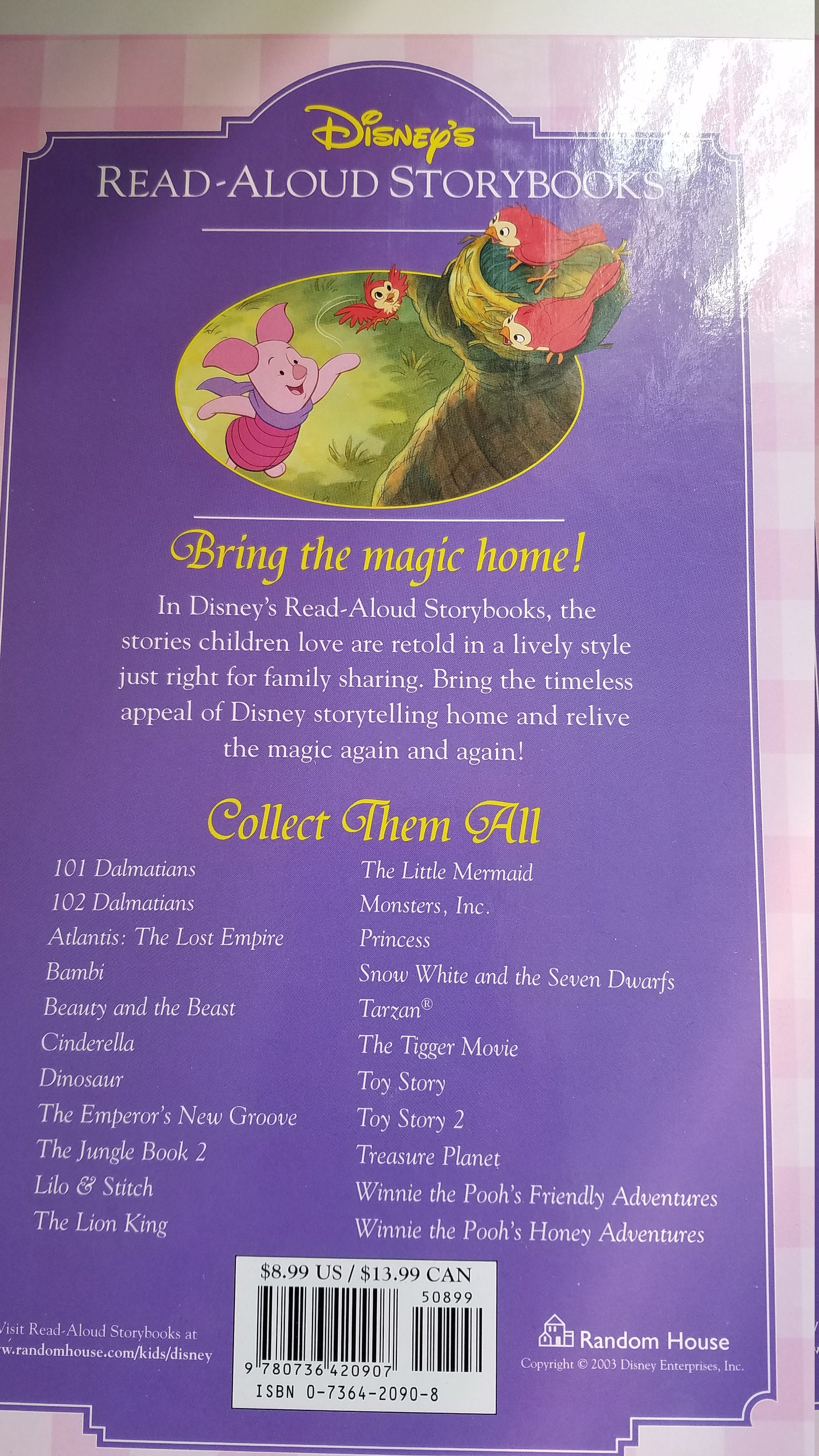 Disney's PIGLET'S BIG Movie A ReadAloud Storybook Etsy