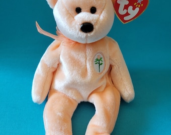 DEAREST~TY Beanie Baby Bear~Date Of Birth 5/8/2000~PE Pellets~New w/Tag~Great Mother's Day Gift!