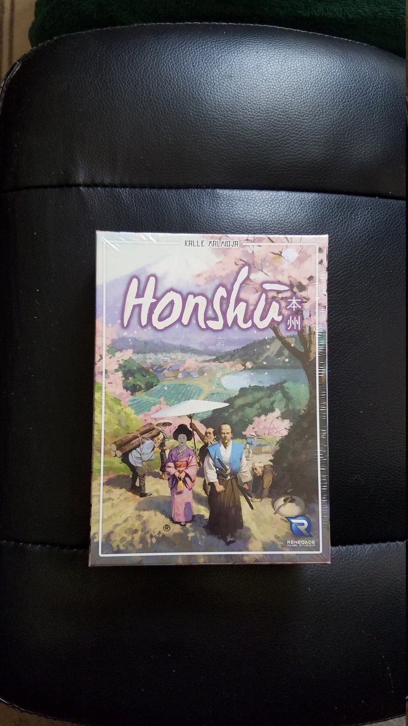 Players Are Lords /& Ladies of Noble Houses Seeking New Lands Fame and Fortune~NEW~Sealed HONSHU~A Mapbuilding Game Set In Feudal Japan