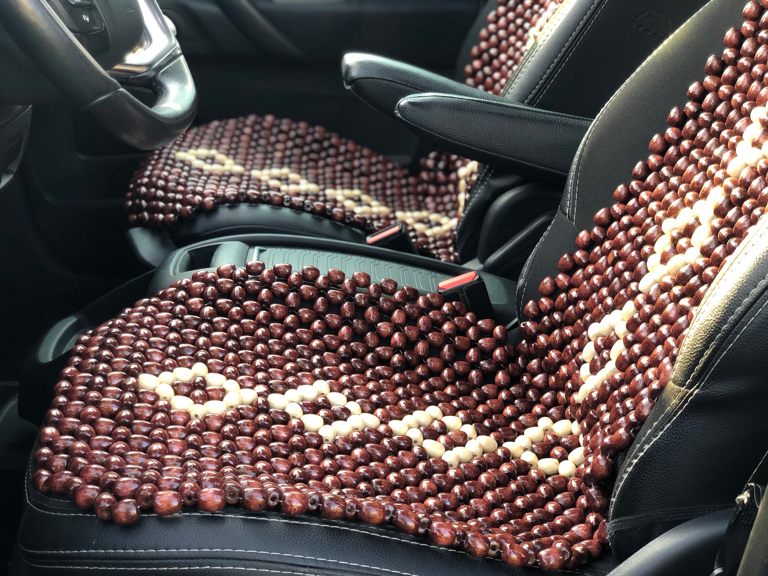 Beaded Car Seat Wooden Car Chair Car Wooden Massager Beaded Etsy UK
