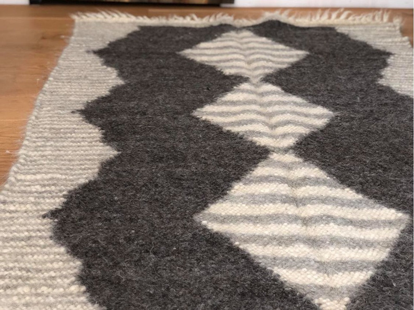 Rustic Wool Rug Wool Blanket Vintage Style Rustic Home Decor Rug Poor Wool - Etsy