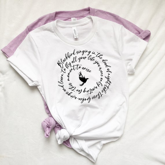 Download Blackbird Singing Svg Shirt Png Dxf Cut File Cricut Womens Etsy