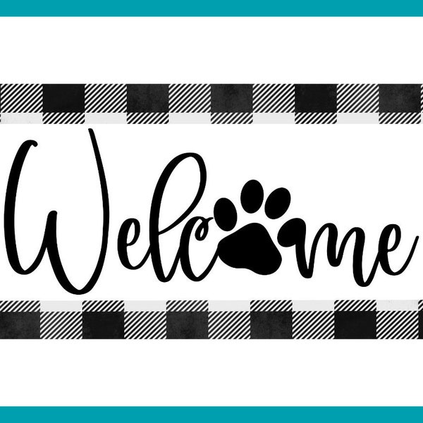 Buffalo Check Border - Etsy