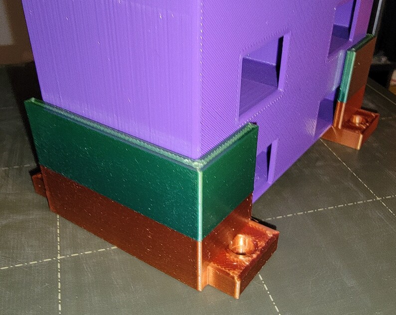 Stand Only for Harbor Freight Container Tower 3D Printed image 6