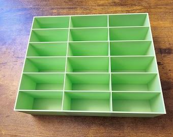 Up to 54 Slot Organizer; 6 Row Multi Slot Drill Bag Organizer for Diamond Painting