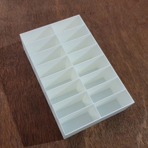 Up to 72 Slot Organizer; 8 Row Multi Slot Drill Bag Organizer for Diamond Painting
