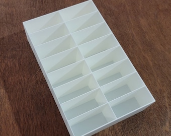 Up to 72 Slot Organizer; 8 Row Multi Slot Drill Bag Organizer for Diamond Painting