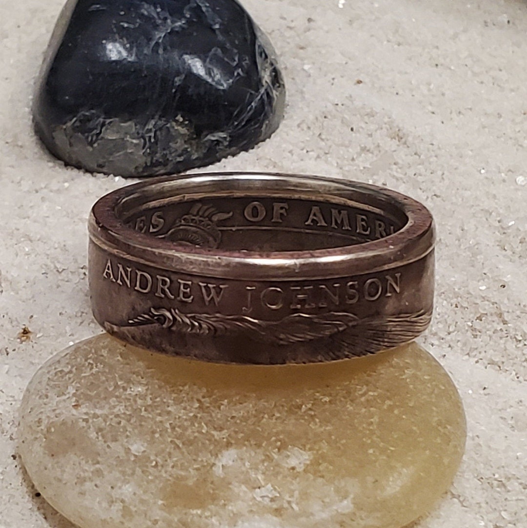 Presidential US Dollar Coin Ring - Antiqued - Etsy