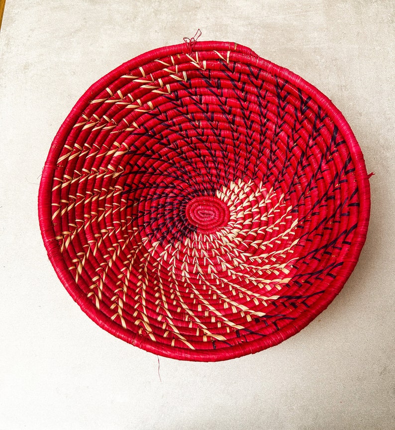 Inyabu Wall Basket - Artisan Crafted Home Decor