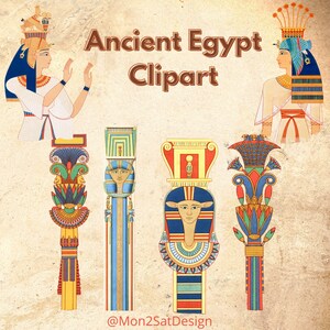 Ancient Egypt Clipart - Instant download