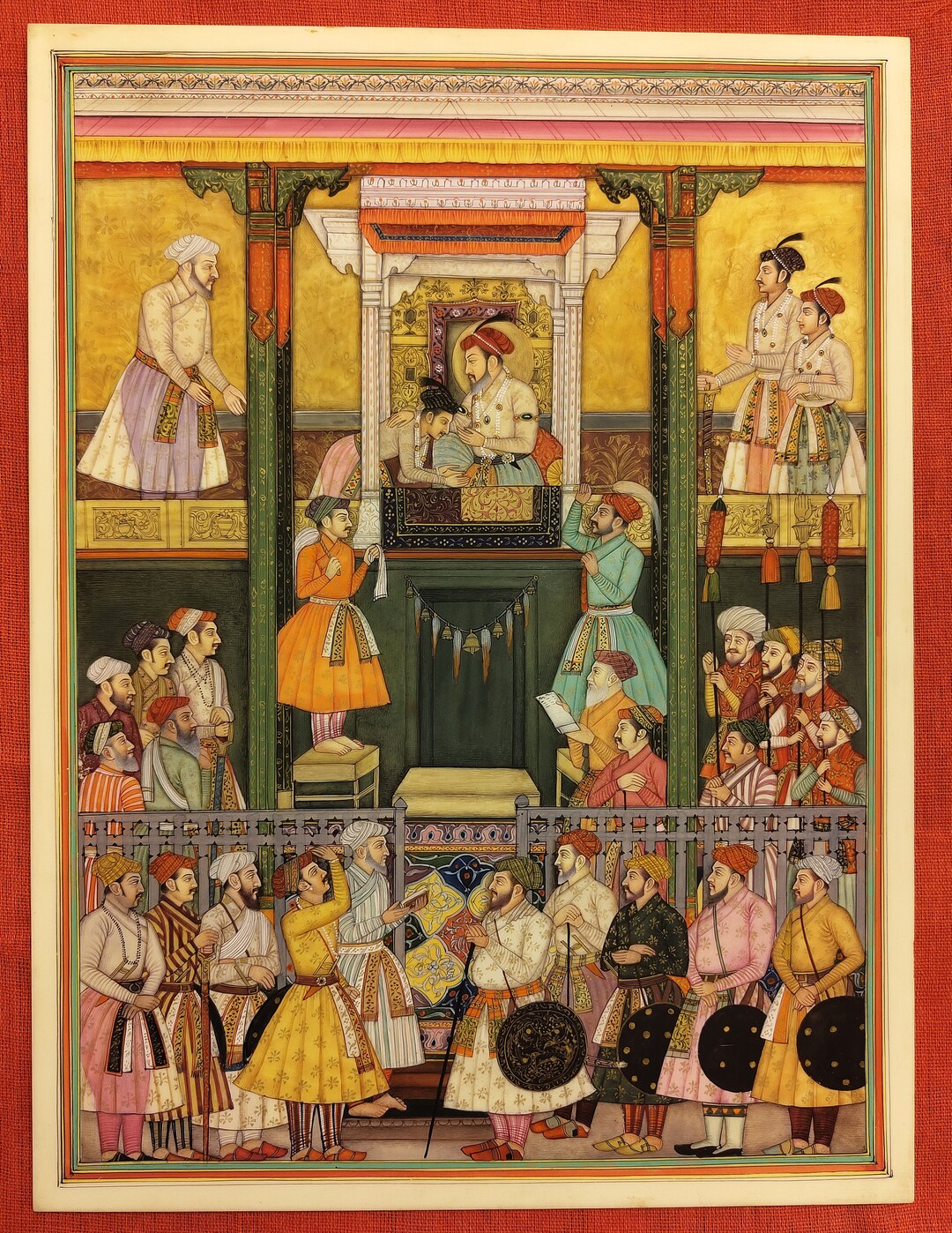 インド宮廷絵画 INDIAN COURT MINIATURE PAINTING il_1080xN.5228973730_3701.jpg